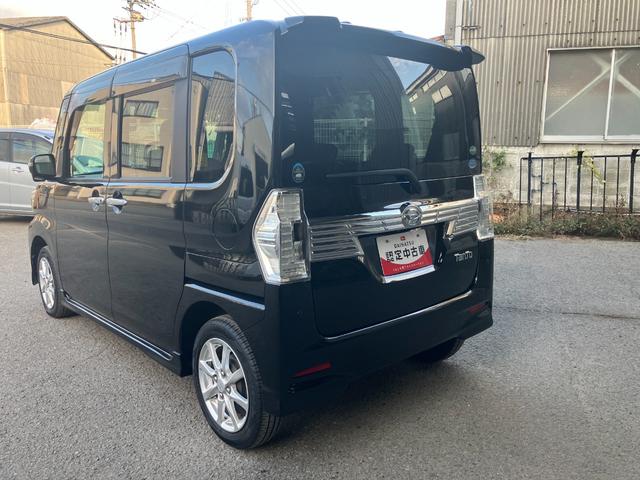 タント カスタムＸ　ＳＡＩＩ　衝突被害軽減ブレーキ　衝突安全ボディ　ＬＥＤヘッドランプ　プッシュスタートボタン　オートエアコン　７インチナビ　バックカメラ左側パワースライドドア　ミラクルオープンドア　ＥＴＣ車載器（3枚目）