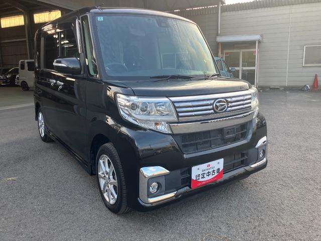 タント カスタムＸ　ＳＡＩＩ　衝突被害軽減ブレーキ　衝突安全ボディ　ＬＥＤヘッドランプ　プッシュスタートボタン　オートエアコン　７インチナビ　バックカメラ左側パワースライドドア　ミラクルオープンドア　ＥＴＣ車載器（7枚目）