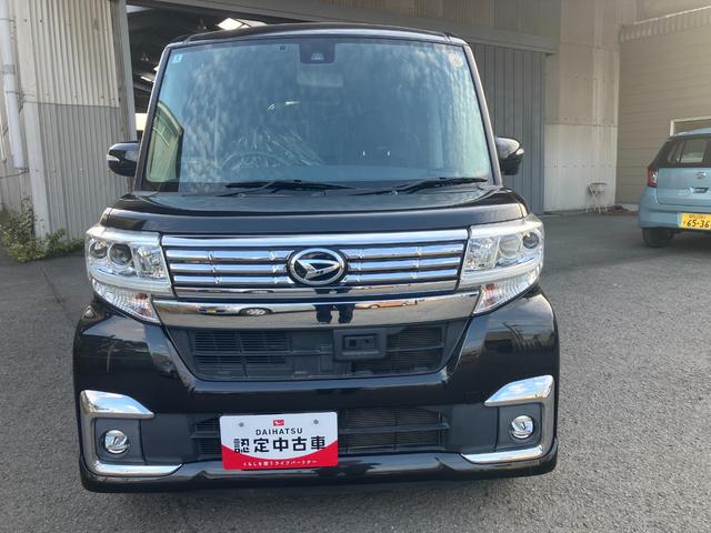タント カスタムＸ　ＳＡＩＩ　衝突被害軽減ブレーキ　衝突安全ボディ　ＬＥＤヘッドランプ　プッシュスタートボタン　オートエアコン　７インチナビ　バックカメラ左側パワースライドドア　ミラクルオープンドア　ＥＴＣ車載器（8枚目）