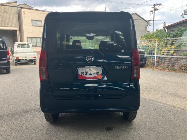 タント Ｘ　衝突被害軽減ブレーキ　衝突安全ボディ　プッシュスタートボタン　ＬＥＤヘッドランプ　左側パワースライドドア　シートヒーター　オートエアコン後席シートスライド　１４インチフルホイールキャップ（4枚目）