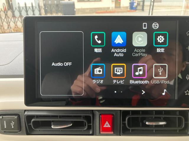 ムーヴキャンバス ストライプスＧ　衝突安全ボディ　衝突被害軽減ブレーキ　プッシュスタートボタン　両側パワースライドドア付　シートヒーター　ディスプレイオーディオ　バックカメラ　電動パーキング　　ドライブレコーダー（15枚目）