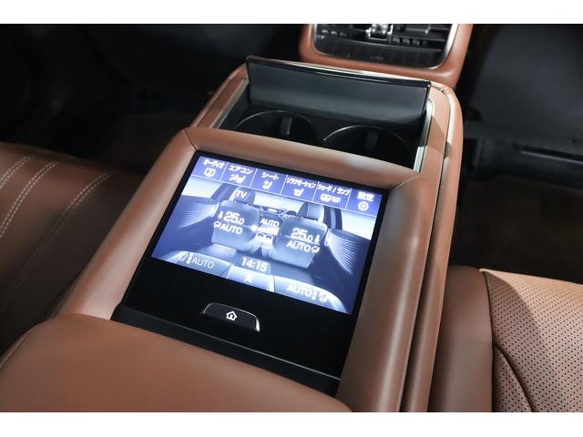 LS500h エグゼクティブ 茶革シート リアエンターテイメント Marklevinsonサウンド ヘッドアップディスプレイ 全席シートヒーター&ベンチレーター デジタルインナーミラー パドルシフト 純正フルセグHDDナビ(17枚目)