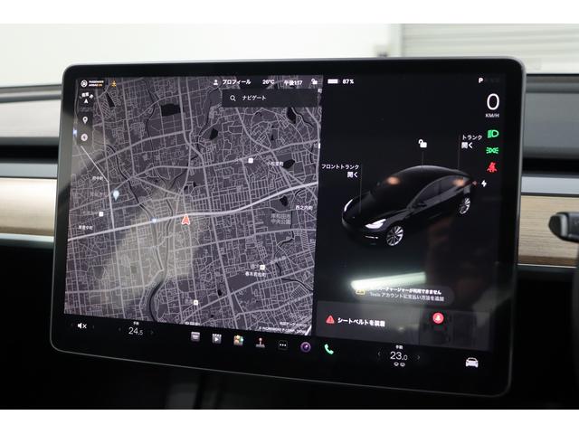 ロングレンジ AWD オートパイロット/パノラマガラスルーフ/黒革シート/パワーシート/シートヒーター/LEDヘッド/バックカメラ/サイドカメラ/パークセンサー/15インチセンターディスプレイ/AWD/パワーバックドア(10枚目)