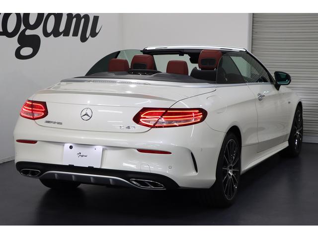 C43 4マチック カブリオレ 赤革シート/レーダーセーフティーPKG/純正19インチAW/ヘッドアップディスプレイ/ブルメスターサウンド/ダークレッドソフトトップ/ドラレコ/GPSレーダー/ETC/純正ナビ・TV/バックカメラ(12枚目)
