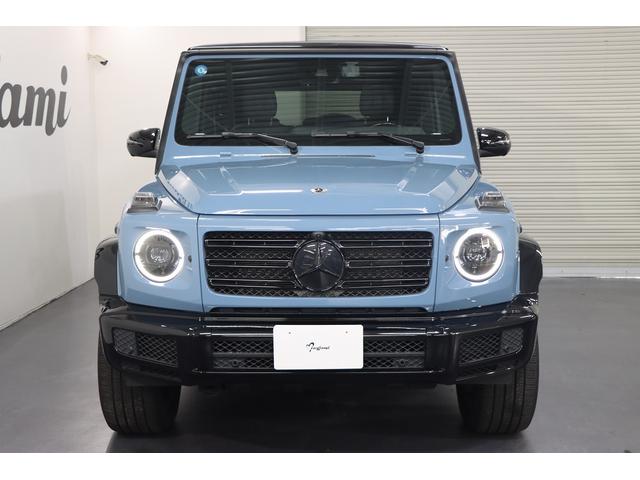 G400d マヌファクトゥーアエディション サンルーフ/ブラックナッパレザー/ブラックスモークLEDヘッド/ブルメスターサウンド/アンビエントライト/純正20インチAW/純正ナビ/TV/360カメラ/特別ボディカラー/禁煙車/1オーナー/スペア(6枚目)
