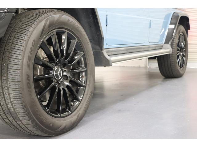 G400d マヌファクトゥーアエディション サンルーフ/ブラックナッパレザー/ブラックスモークLEDヘッド/ブルメスターサウンド/アンビエントライト/純正20インチAW/純正ナビ/TV/360カメラ/特別ボディカラー/禁煙車/1オーナー/スペア(8枚目)