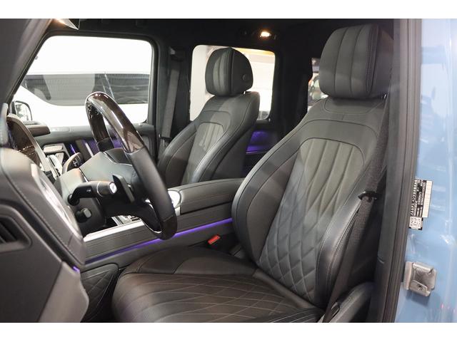 G400d マヌファクトゥーアエディション サンルーフ/ブラックナッパレザー/ブラックスモークLEDヘッド/ブルメスターサウンド/アンビエントライト/純正20インチAW/純正ナビ/TV/360カメラ/特別ボディカラー/禁煙車/1オーナー/スペア(12枚目)