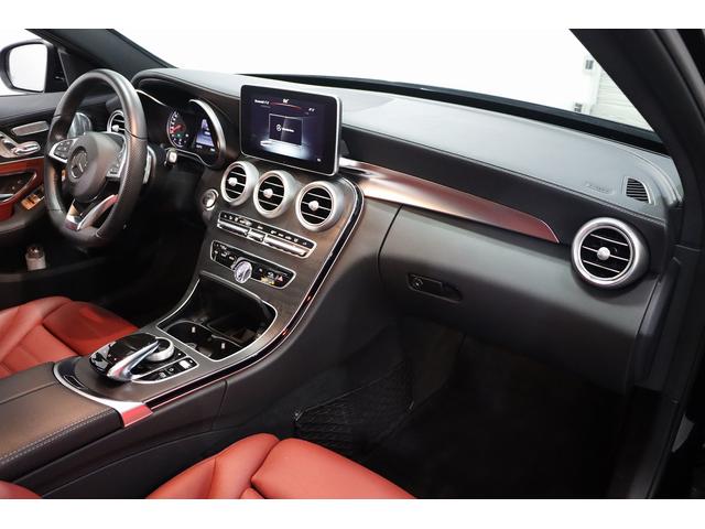 C450 AMG 4マチック ステーションワゴン パノラマサンルーフ/赤革シート/ブルメスターサウンド/ヘッドアップディスプレイ/アンビエントライト/レーダーセーフティPKG/エアバランスPKG/純正ナビ/フルセグTV/パワートランク/禁煙/1オーナ(18枚目)