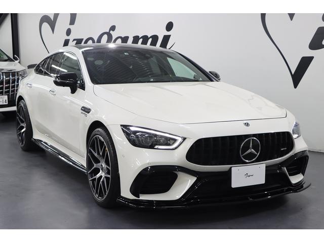 63 S 4マチック+エディション1 限定車/MaxtonDesignエアロ/パノラマSR/純正大型リアウィング/カーボンインテリア/ブルメスター/エアバランスPKG/純正21インチAW/イエローステッチ革シート/スポーツエキゾースト(5枚目)