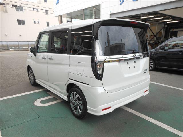 ハイブリッドSV 全方位モニター用カメラ 2型モデル スズキ保証付 デュアルカメラブレーキ リヤパーキングセンサー ヘッドアップディスプレイ アダプティブクルーズコントロール LEDヘッドランプ 両側パワースライドドア(19枚目)