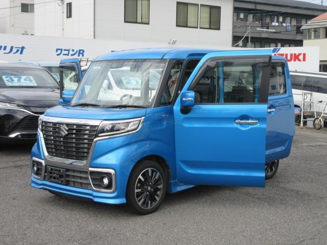 スペーシアカスタム ハイブリッドXSターボ フルセグナビ バックカメラ 両パワスラ レーダーブレーキ(5枚目)