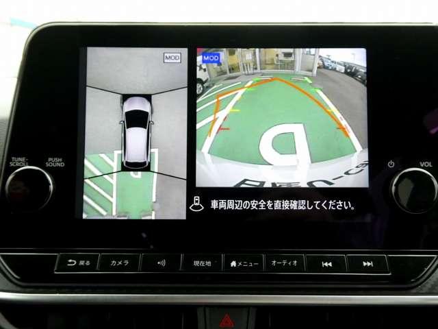 ノート １．２　Ｘ　衝突被害軽減ブレーキ　踏み間違い防止　メ　リアカメラ　衝突被害軽減ブレ－キ　全方位カメラ　ＥＴＣ付　ＬＥＤヘッドライト　レーンアシスト　インテリジェントキー　ワンオーナー　ドラレコ　盗難防止システム　ワンセグＴＶ　ＴＶナビ　サイドカメラ（12枚目）