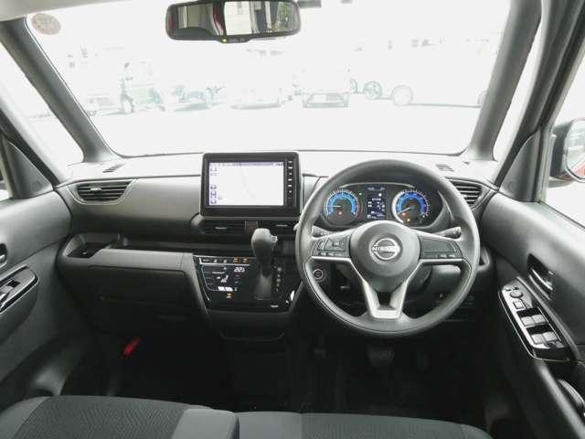 ルークス ６６０　ハイウェイスターＸ　９インチナビ　左側ＨＦオートスライド　アイスト　衝突被害軽減ブレ－キ　マルチビューカメラ　車線逸脱警報装置　ＥＴＣ　ＬＥＤ　スマートキー　パワーウィンドウ　ワンオーナー　カーテンエアバック　ドライブレコーダー　ナビＴＶ　バックカメラ（4枚目）