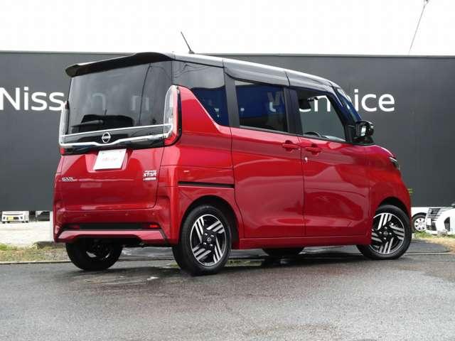 ルークス ６６０　ハイウェイスターＸ　プロパイロット　エディション　９インチナビ　両側ＨＦオートスライド　左右パワースライドドア　アイドリング　パノラマモニター　助手席エアバッグ　衝突軽減ブレーキ　ＰＷ　ナビ＆ＴＶ　１セグ　ＬＥＤヘッドライト　ＬＤＷ　スマートキー　ＥＴＣ　ワンオーナー車　バックカメラ（2枚目）