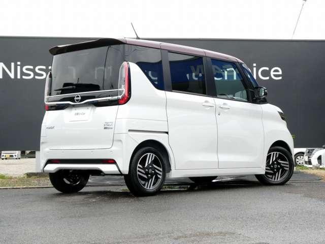 ルークス ６６０　ハイウェイスターＸ　９インチナビ　左側ＨＦオートスライド　アイスト　衝突被害軽減ブレ－キ　マルチビューカメラ　車線逸脱警報装置　ＥＴＣ　ＬＥＤ　スマートキー　パワーウィンドウ　ワンオーナー　カーテンエアバック　ドライブレコーダー　ナビＴＶ　バックカメラ（2枚目）