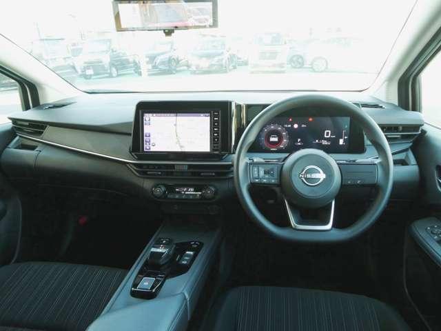 ノート X 9インチメモリーナビ TV アラウンドビューモニター ETC2.0 純正ドラレコ(前方・車内) アダプティブLEDヘッドライト インテリジェントルームミラー 衝突軽減ブレーキ 弊社試乗車アップ(4枚目)