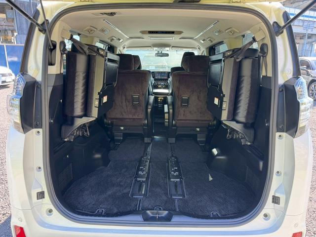 ヴェルファイア ２．５Ｚ　Ｇエディション　／ワンオーナ／フリップダウンモニタ／両側パワースライドドア／衝突軽減／レーダークルーズ／コーナーセンサ／パワーバックドア／電動格納ミラー／パワーシート／シートメモリ／ハーフレザー／ＥＴＣ／バックカメラ（64枚目）