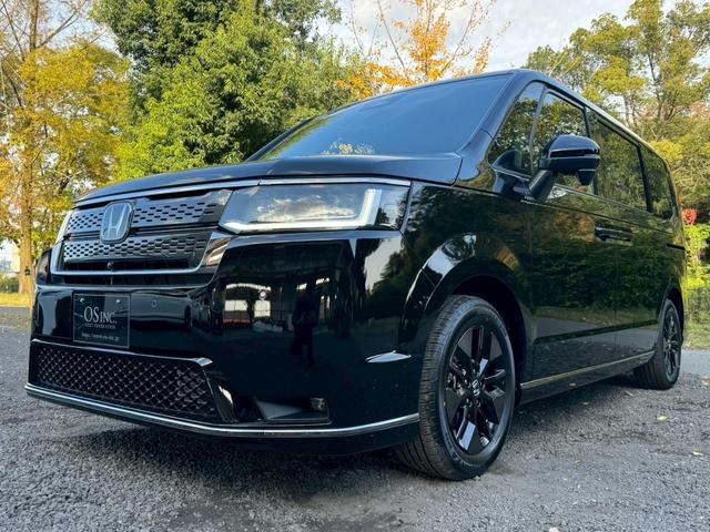 ステップワゴン e:HEVスパーダ/新車未登録 /衝突軽減/レーダークルーズ/レーンキープ/両側パワースライドドア/コーナーセンサー/シートヒーター/パワーバックドア/ハーフレザーシート/オートライト/プッシュスタート/USB接続(5枚目)