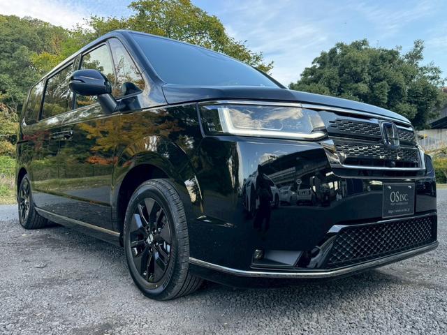 ステップワゴン e:HEVスパーダ/新車未登録 /衝突軽減/レーダークルーズ/レーンキープ/両側パワースライドドア/コーナーセンサー/シートヒーター/パワーバックドア/ハーフレザーシート/オートライト/プッシュスタート/USB接続(15枚目)