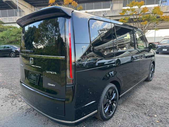 ステップワゴン e:HEVスパーダ/新車未登録 /衝突軽減/レーダークルーズ/レーンキープ/両側パワースライドドア/コーナーセンサー/シートヒーター/パワーバックドア/ハーフレザーシート/オートライト/プッシュスタート/USB接続(25枚目)