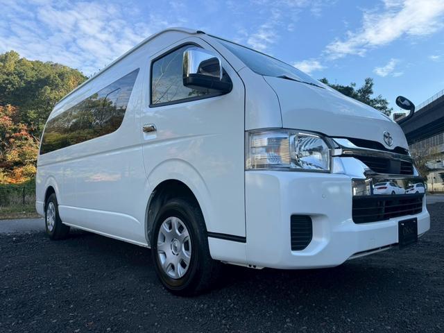 ハイエースワゴン グランドキャビン　／衝突軽減／レーンキープ／コーナーセンサ／片側パワースライドドア／プッシュスタート／ＥＴＣ／バックカメラ／Ｂｌｕｅｔｏｏｔｈ／ＵＳＢ接続／オートライト／オートマチックハイビーム／スマートキー／社外ナビ（14枚目）