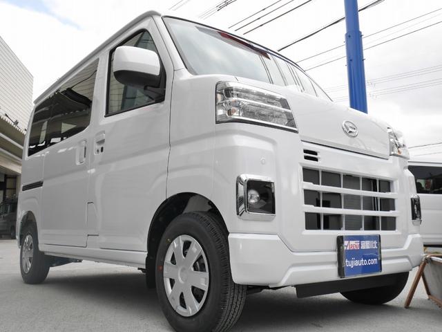 ハイゼットカーゴ クルーズターボ　４ＷＤ　ＬＥＤパック　ＣＶＴ　両側スライドドアイージークローザー　キーフリーシステム　電動格納式ドアミラー　オーバーヘッドシェルフ　スーパーＵＶＩＲカットガラス　ヒルホールドシステム　セキュリティ（3枚目）