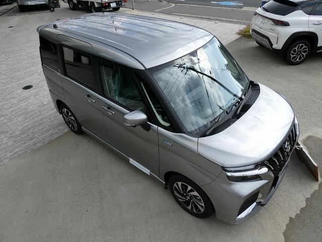 ソリオバンディット ハイブリッドMV 3型 全方位モニター付9インチフルセグメモリーナビ 両側電動スライドドア デュアルセンサブレーキサポートII LEDヘッドランプ 電動パーキング アダプティブクルコン 15AW スリムサーキュレーター(13枚目)