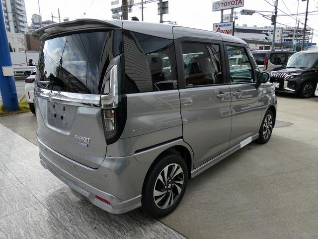 ソリオバンディット ハイブリッドMV 3型 全方位モニター付9インチフルセグメモリーナビ 両側電動スライドドア デュアルセンサブレーキサポートII LEDヘッドランプ 電動パーキング アダプティブクルコン 15AW スリムサーキュレーター(19枚目)