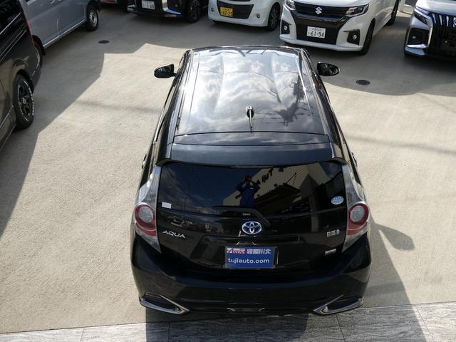 アクア Ｇ　Ｇ’ｓ　パナソニック製フルセグナビ　ＤＶＤ再生　ＨＤＭＩ入力対応　ＥＴＣ　バックカメラ　１７インチＡＷ　ウィンカー付電動格納式ドアミラー　オートＡＣ　専用コンビレザーシート　キーレスキー　ワンオーナー（21枚目）