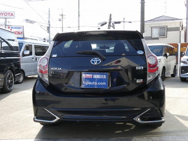 アクア Ｇ　Ｇ’ｓ　パナソニック製フルセグナビ　ＤＶＤ再生　ＨＤＭＩ入力対応　ＥＴＣ　バックカメラ　１７インチＡＷ　ウィンカー付電動格納式ドアミラー　オートＡＣ　専用コンビレザーシート　キーレスキー　ワンオーナー（22枚目）