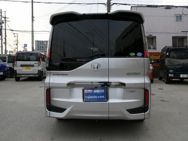 ステップワゴンスパーダ スパーダ・クールスピリット　ホンダセンシング　純正９インチフルセグナビ　ＤＶＤ再生　ＢＴオーディオ　リヤモニター　ドライブレコーダー　ＥＴＣ　バックカメラ　両側電動スライドドア　アダプティブクルコン　ＬＥＤヘッド　シートヒーター　禁煙ワンオーナー（6枚目）