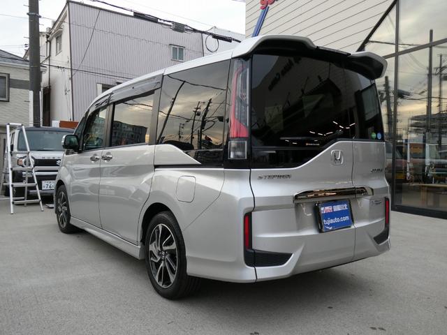 ステップワゴンスパーダ スパーダ・クールスピリット　ホンダセンシング　純正９インチフルセグナビ　ＤＶＤ再生　ＢＴオーディオ　リヤモニター　ドライブレコーダー　ＥＴＣ　バックカメラ　両側電動スライドドア　アダプティブクルコン　ＬＥＤヘッド　シートヒーター　禁煙ワンオーナー（7枚目）