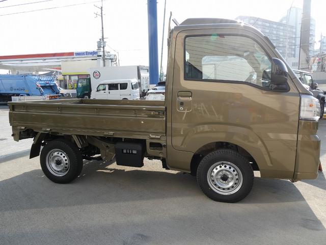 ハイゼットトラック ハイルーフ 4WD 5速MT 衝突被害軽減ブレーキ 省力パック キーフリーシステム 電動格納式ドアミラー パワーウィンドウ オーバーヘッドシェルフ コーナーセンサー ヒルホールドシステム フロントスピーカー(9枚目)