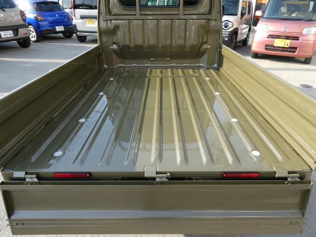 ハイゼットトラック ハイルーフ 4WD 5速MT 衝突被害軽減ブレーキ 省力パック キーフリーシステム 電動格納式ドアミラー パワーウィンドウ オーバーヘッドシェルフ コーナーセンサー ヒルホールドシステム フロントスピーカー(24枚目)