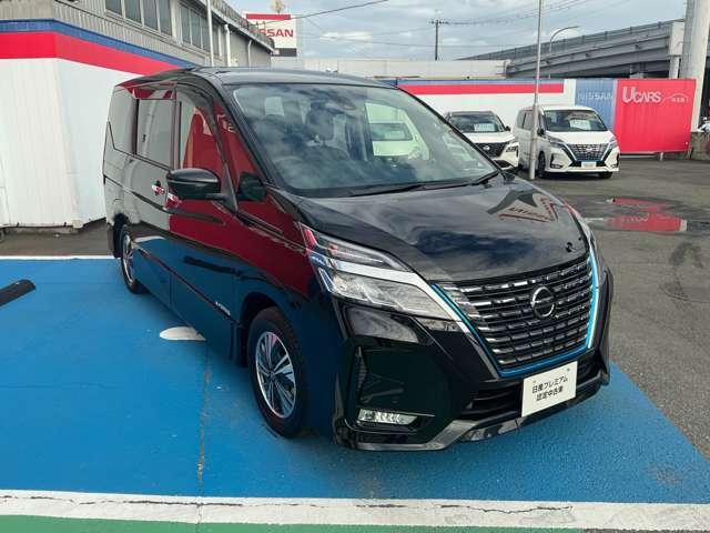 セレナ 1.2 e-POWER ハイウェイスター V 純正前後ドライブレコーダー プロパイロッ 360°カメラ エマジェンシーブレーキ 1オナ スマキー バックカメラ LED レーンアシスト ETC ドラレコ イモビ サイドカーテンエアバック フルオートエアコン アルミホイール エアバック(3枚目)