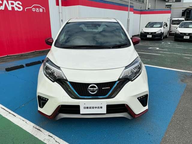 ノート 1.2 e-POWER NISMO NISMO純正アルミホイール! LEDランプ ワンオーナー車 Bカメラ メモリーナビ付き レーンアシスト フルオートエアコン スマートキープッシュスタート Wエアバッグ アルミ キーフリー パワーステアリング エアバック ワンセグ(2枚目)