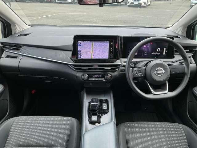 ノート １．２　Ｘ　バックカメラ　リアカメラ　衝突被害軽減ブレ－キ　ＥＴＣ付　ＬＥＤヘッドライト　レーンアシスト　インテリジェントキー　ドラレコ　ワンセグＴＶ　ＴＶナビ　サイドカーテンエアバック　メモリーナビ　パワーウィンドウ　ＡＢＳ（4枚目）