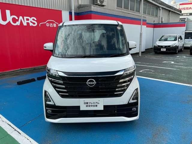 ルークス ６６０　ハイウェイスターＸ　純正前後ドライブレコーダー　アイスト　衝突被害軽減ブレ－キ　マルチビューカメラ　車線逸脱警報装置　ＥＴＣ　ＬＥＤ　スマートキー　パワーウィンドウ　カーテンエアバック　ドライブレコーダー　ナビＴＶ　バックカメラ　パワステ　キーフリ（2枚目）