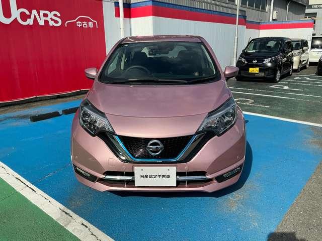 ノート 1.2 e-POWER メダリスト バックカメラ 被害軽減ブレーキ TVナビ ドライブレコーダ バックモニター クルコン インテリキー LEDランプ 車線逸脱警報システム ワンオーナー キーフリー アルミホイール オートエアコン パワーウインドウ(2枚目)