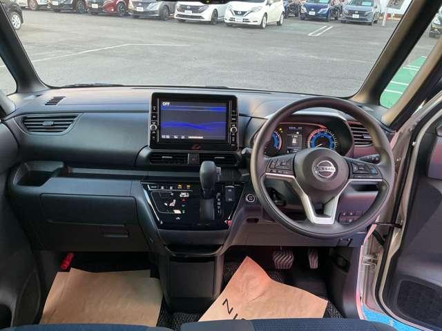 ルークス ６６０　ハイウェイスターＸ　プロパイロット　エディション　両側ハンズフリーオートスライドドア　左右パワースライドドア　アイドリング　パノラマモニター　助手席エアバッグ　衝突軽減ブレーキ　ＰＷ　ナビ＆ＴＶ　１セグ　ＬＥＤヘッドライト　ＬＤＷ　スマートキー　ワンオーナー車　ドライブレコーダー　ＰＳ（4枚目）