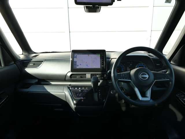 ルークス 660 ハイウェイスターX 試乗車アップ車両 元社用車 元社有車 アイスト 衝突被害軽減ブレ-キ マルチビューカメラ 車線逸脱警報装置 ETC LED スマートキー パワーウィンドウ ワンオーナー カーテンエアバック ドライブレコーダー ナビTV バックカメラ(4枚目)