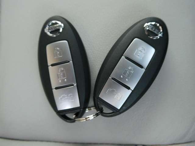 今は欠かせないアイテム『インテリジェントキー』鍵を出さずにで鍵の開け閉めやエンジンの始動ができます。