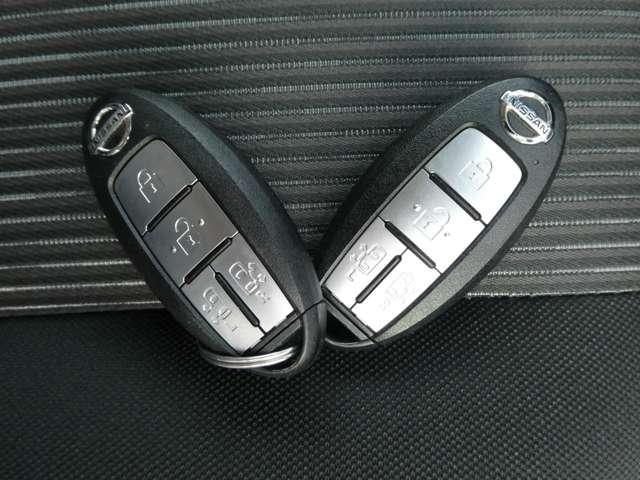 今は欠かせないアイテム『インテリジェントキー』鍵を出さずにで鍵の開け閉めやエンジンの始動ができます。