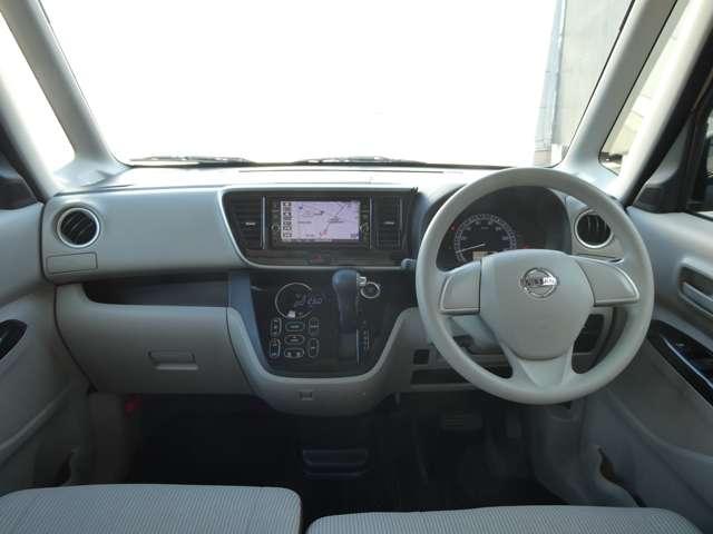 デイズルークス ６６０　Ｘ　ワンオーナー　プリクラッシュ　全周囲　アイドリングストップ機能　１オーナー車　Ｓキー　ナビＴＶ　イモビライザー　点検記録簿付　ＥＴＣ車載器　ドラレコ　運転席エアバック　デュアルエアバッグ　バックカメラ　ワンセグＴＶ（4枚目）