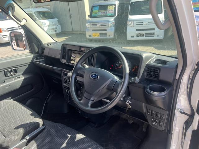 サンバーバン ＶＣターボスマートアシスト　４ＷＤ　ＣＶＴ　衝突被害軽減システム　クリアランスソナー　ドライブレコーダー　両側スライドドア　アイドリングストップ　電動格納ミラー　オートマチックハイビーム　ＥＳＣ　エアコン（8枚目）