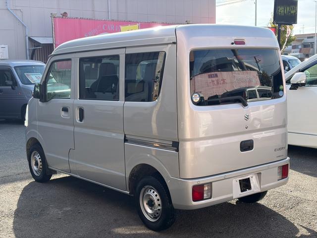エブリイ PC AT 衝突被害軽減システム クリアランスソナー レーンアシスト ETC 両側スライドドア キーレスエントリー オートライト 盗難防止システム ABS ESC エアコン パワーステアリング(18枚目)