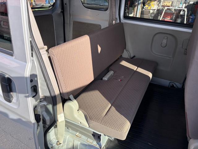 エブリイ PC AT 衝突被害軽減システム クリアランスソナー レーンアシスト ETC 両側スライドドア キーレスエントリー オートライト 盗難防止システム ABS ESC エアコン パワーステアリング(22枚目)