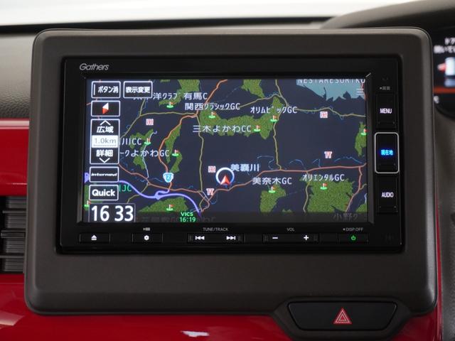 Ｎ－ＢＯＸ Ｌ　２年保証　７インチナビ　フルセグ　Ｒカメラ　リア助手席側パワースライドドア　ＬＥＤヘッドライト　オートライト　運転席助手席シートヒーター　シートバックテーブル　衝突軽減ブレーキ　誤発進抑制（2枚目）