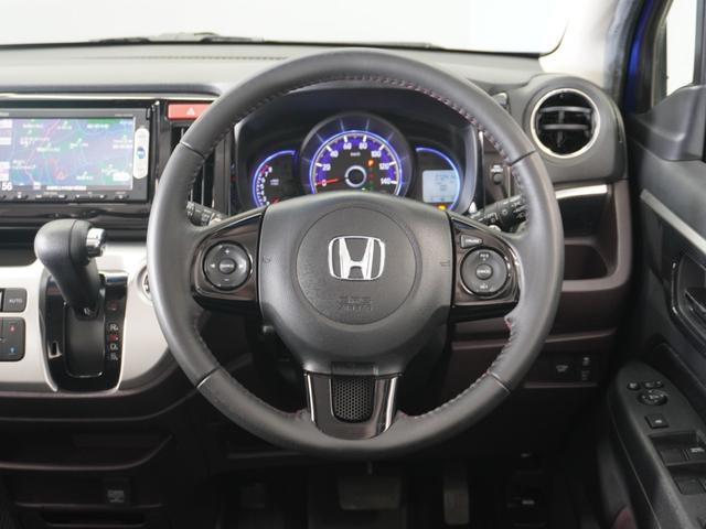 Ｎ－ＷＧＮカスタム Ｇ・ターボパッケージ　１年保証　Ｇａｔｈｅｒｓ７インチナビ　リアカメラ　あんしんパッケージ（低速度域衝突軽減ブレーキ）　誤発進抑制機能　ＨＩＤ　１４インチアルミ　オートリトラミラー　本革ステアリング　ＥＴＣ車載器（8枚目）