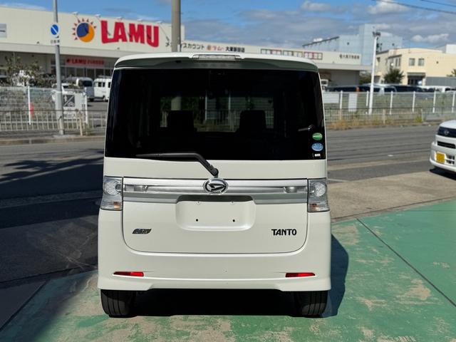 タント カスタムＲＳ　ナビ　テレビ　ＥＴＣ　オートエアコン　左側パワースライドドアー　スマートキー　電動格納ミラー　ウィンカーミラー　ターボ　フォグランプ　ベンチシート（7枚目）